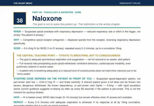 Sample page from Emergency Drugs Made Easy
