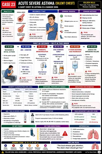 One-pager preview: Acute Severe Asthma