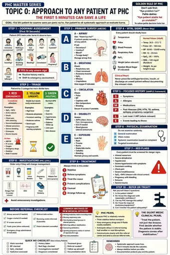One-pager preview: Approach to Any Patient at the PHC