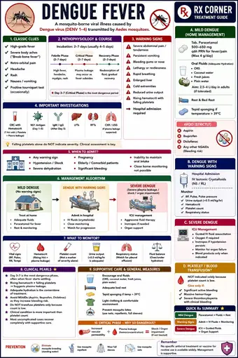 One-pager preview: Dengue Fever: Rx