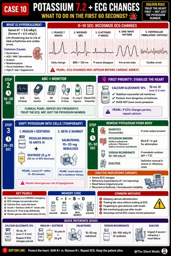 One-pager preview: Hyperkalaemia: ECG Changes