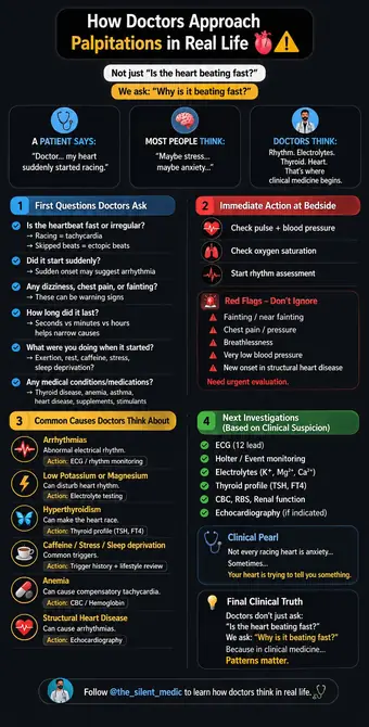 One-pager preview: Palpitations: Approach