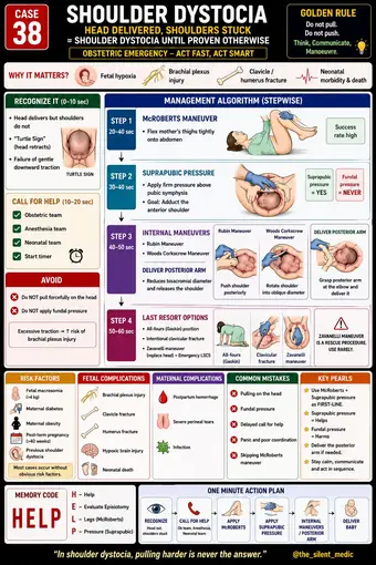 One-pager preview: Shoulder Dystocia: Approach