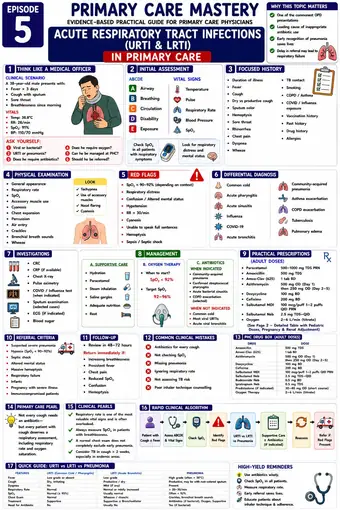 One-pager preview: URTI & LRTI in the PHC